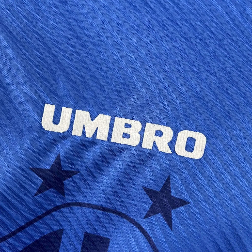 Brazil Away Blue Kit Retro 1994