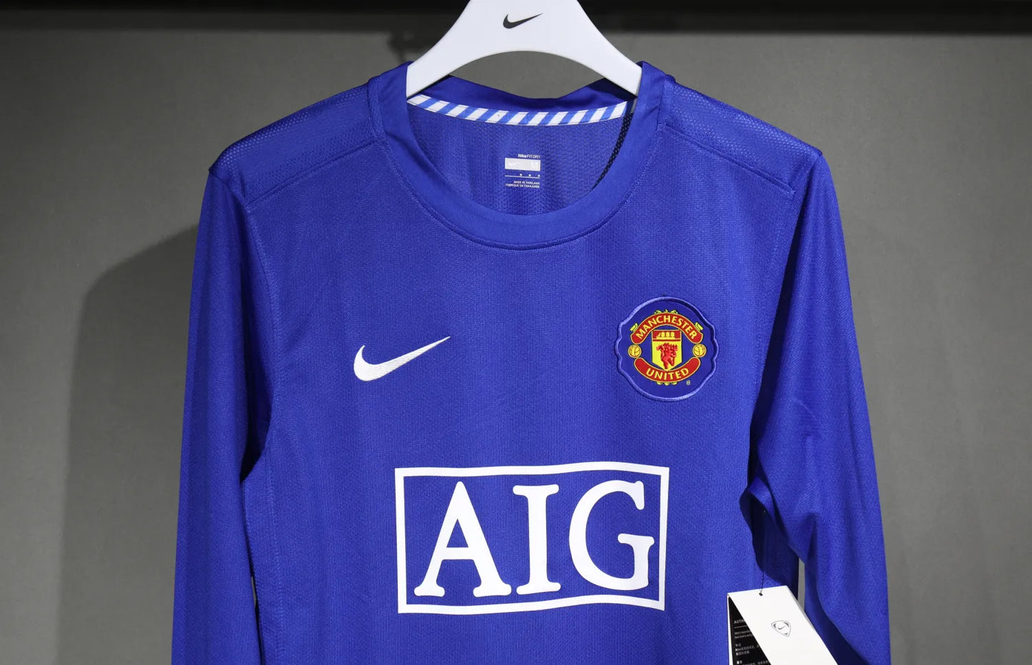 Manchester United Third Long Sleeve Kit Retro 08-09