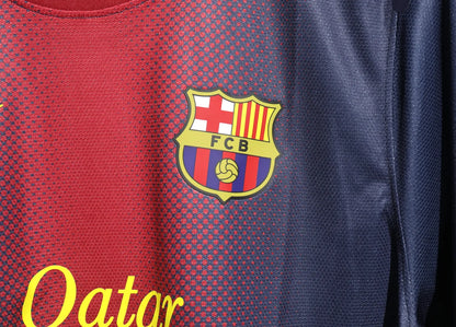 Barcelona Home Long Sleeve Kit Retro 12-13