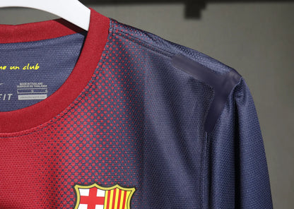 Barcelona Home Long Sleeve Kit Retro 12-13