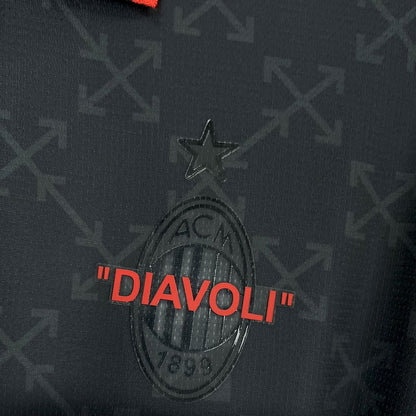 AC Milan x OFF WHITE 2025 Fan Version