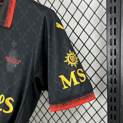AC Milan x OFF WHITE 2025 Fan Version