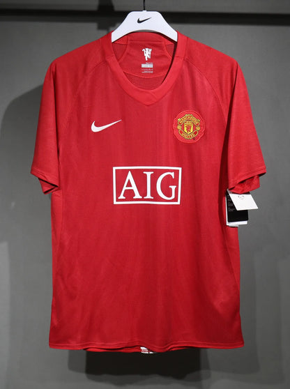 Manchester United Home Kit Retro 07-08
