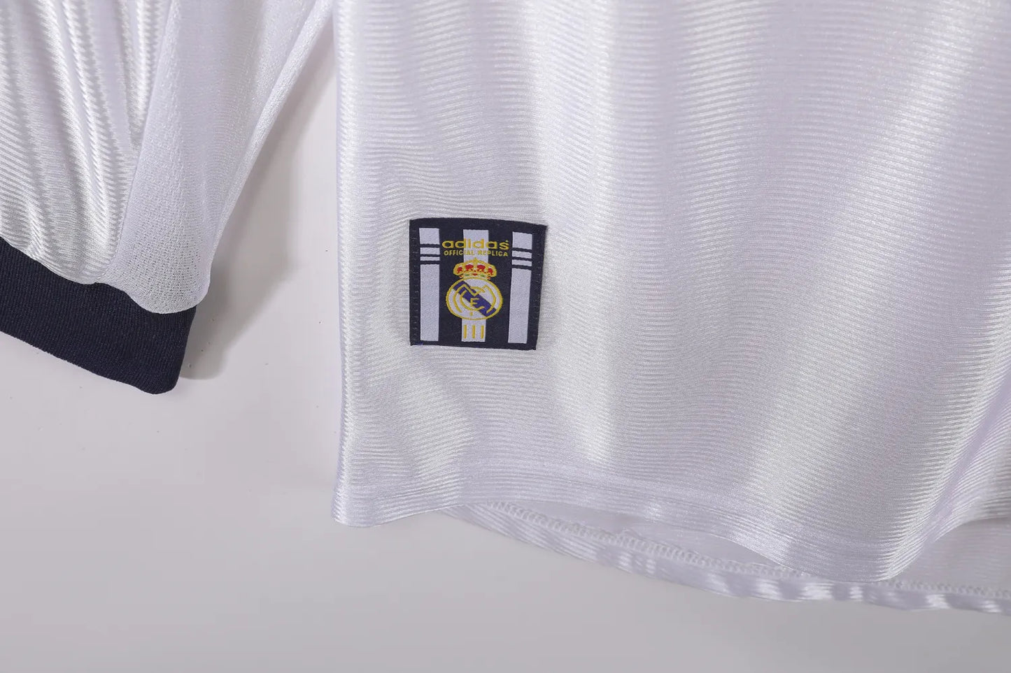 Real Madrid Home Long Sleeve Kit Retro 1998-2000