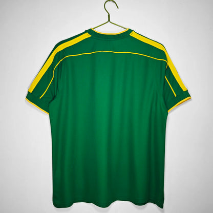 Brazil Goalkeeper Green Kit Retro 1998