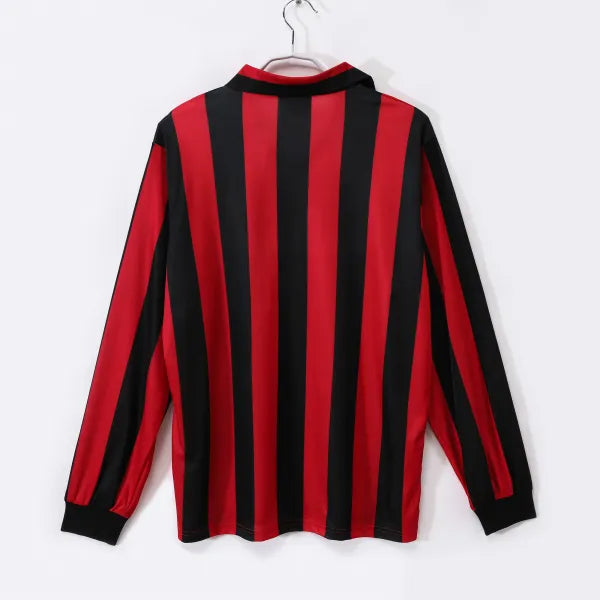 AC Milan Home Long Sleeve Kit Retro 88-89
