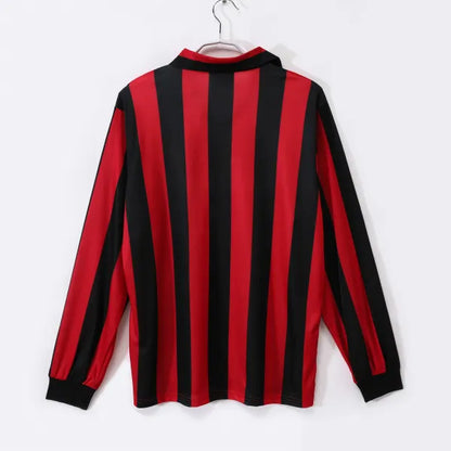 AC Milan Home Long Sleeve Kit Retro 88-89