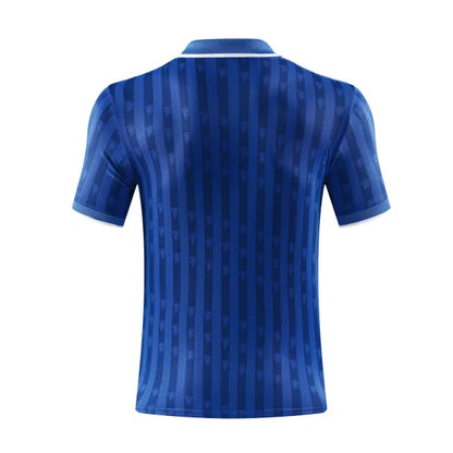 Manchester United Blue Polo Kit 25-26