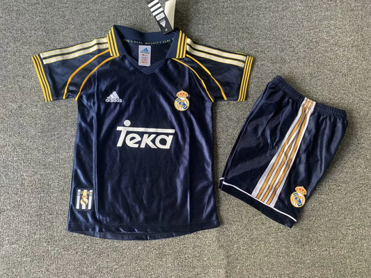 98-00 Real Madrid Away Kids Kit