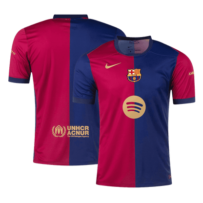 Barcelona Home Jersey 2024/25-Spotify Logo Without Text