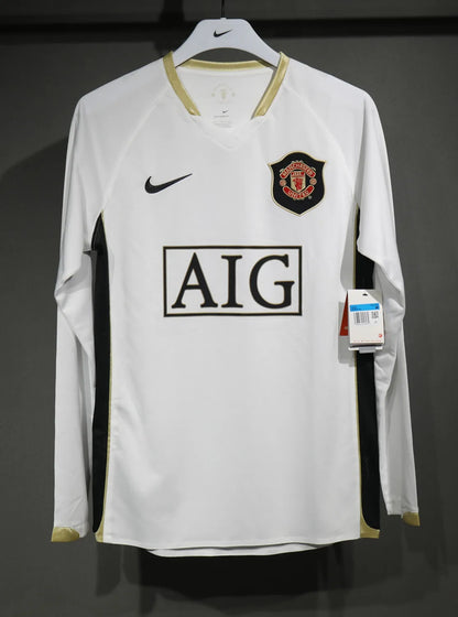 Manchester United Away Long Sleeve Kit Retro 06-07