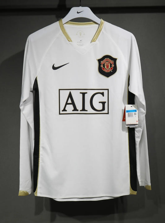 Manchester United Away Long Sleeve Kit Retro 06-07