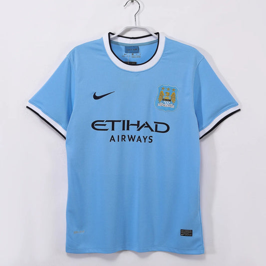 Manchester City Home Kit Retro 13-14