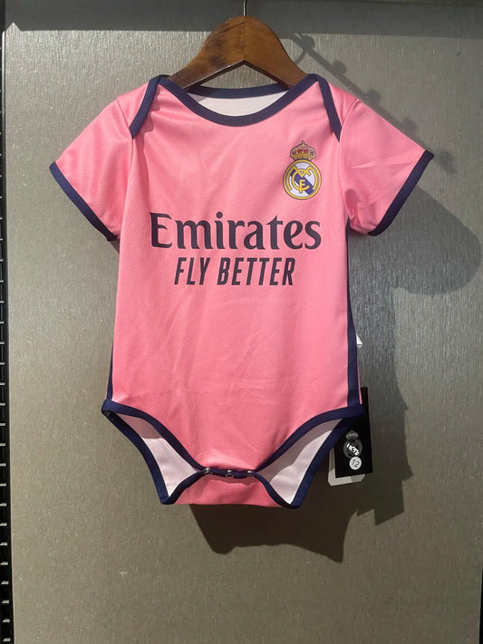 25-26 Real Madrid Pink Baby Clothing