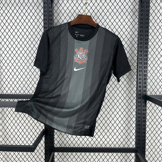 25-26 Corinthians Goal Keeper Black Fans Kit