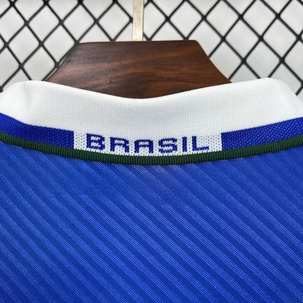 Brazil Away Blue Kit Retro 1994