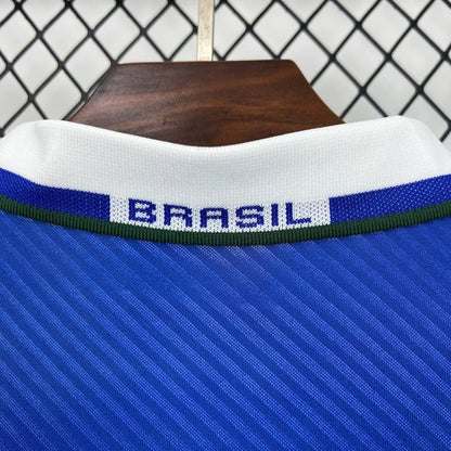Brazil Away Blue Kit Retro 1994