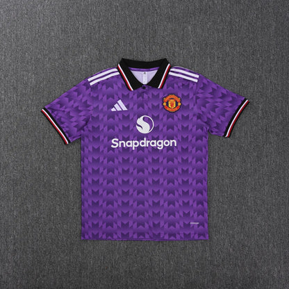Manchester United Purple Polo Kit 25-26