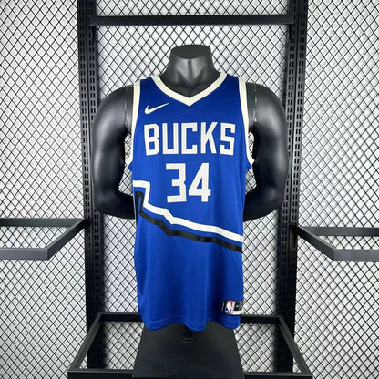 ANTETOKOUNMPO#34 Milwaukee Bucks 2025 NBA Kit