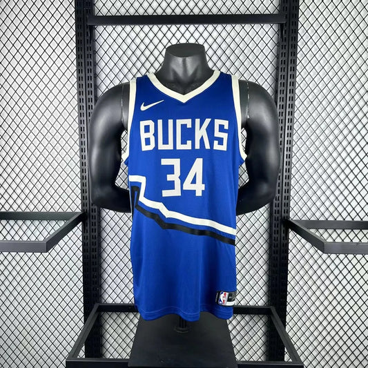 ANTETOKOUNMPO#34 Milwaukee Bucks 2025 NBA Kit