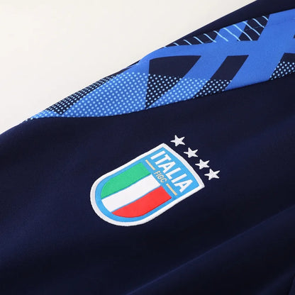 2024 Italy Blue Jacket Tracksuit