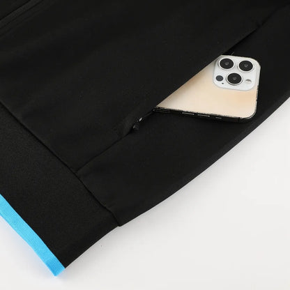 23-24 Napoli Black Jacket Tracksuit