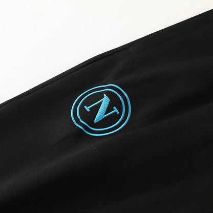 23-24 Napoli Black Jacket Tracksuit