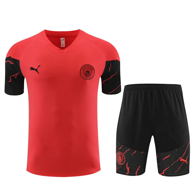 23-24 Manchester City Short Sleeve Training Suit