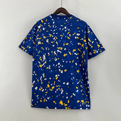 23-24 Boca Juniors Training Fans Jersey