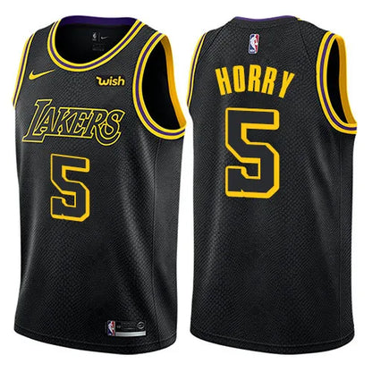 Lakers Mamba Black Hot Pressed Jersey