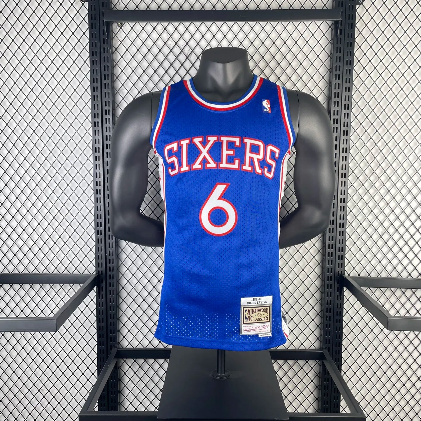 1982-83 76ers Classic Swingman NBA Jersey 6# ERVING