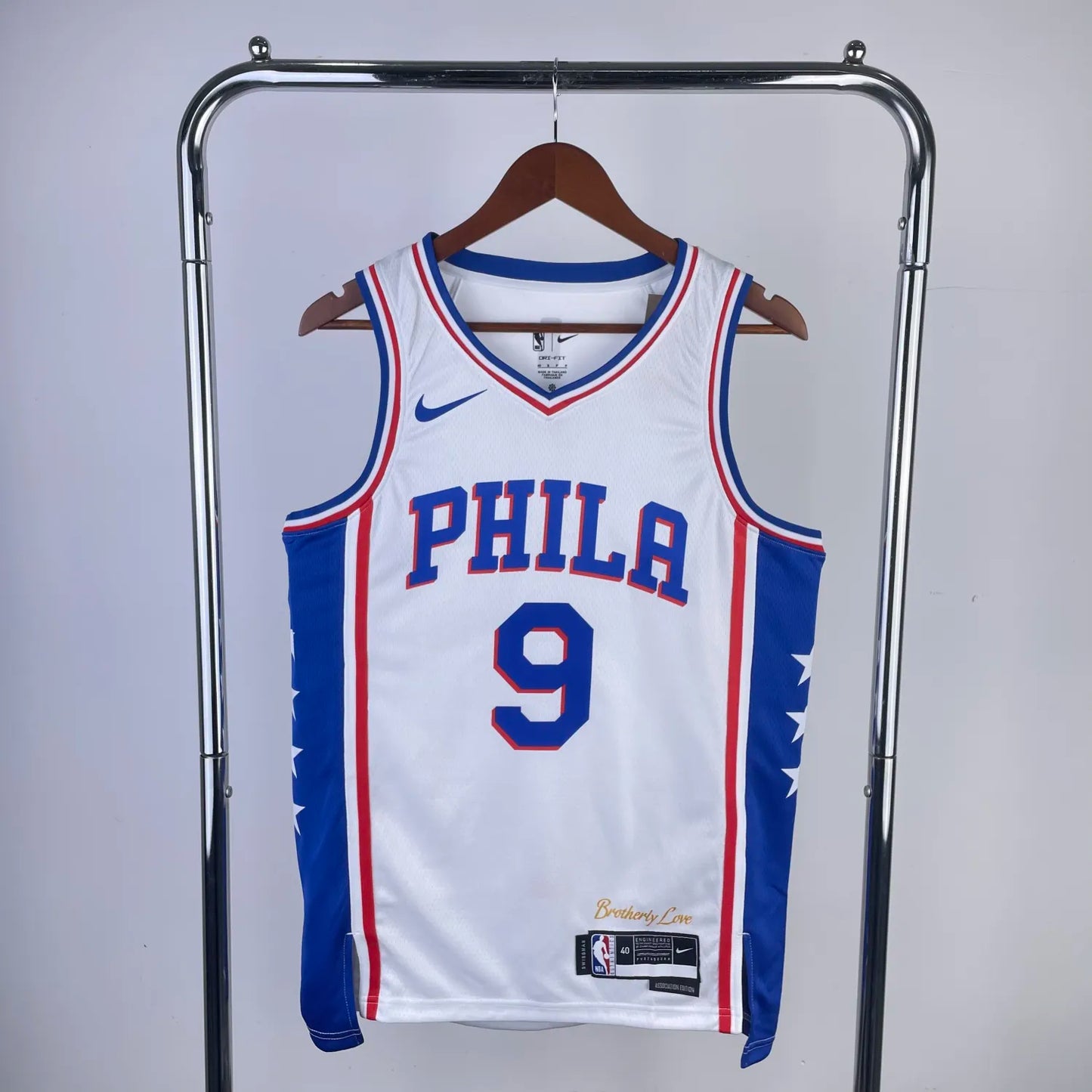 2023 76ers Home 9# OUBRE JR. NBA Jersey