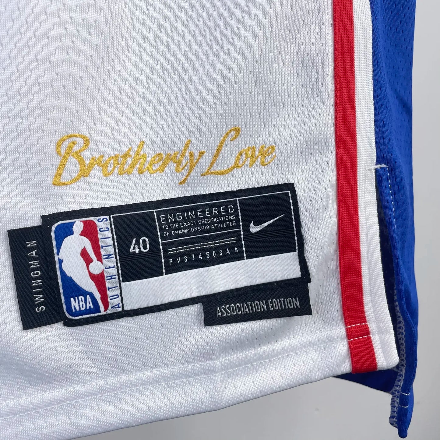 2023 76ers Home 9# OUBRE JR. NBA Jersey