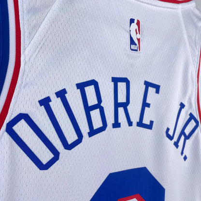 2023 76ers Home 9# OUBRE JR. NBA Jersey