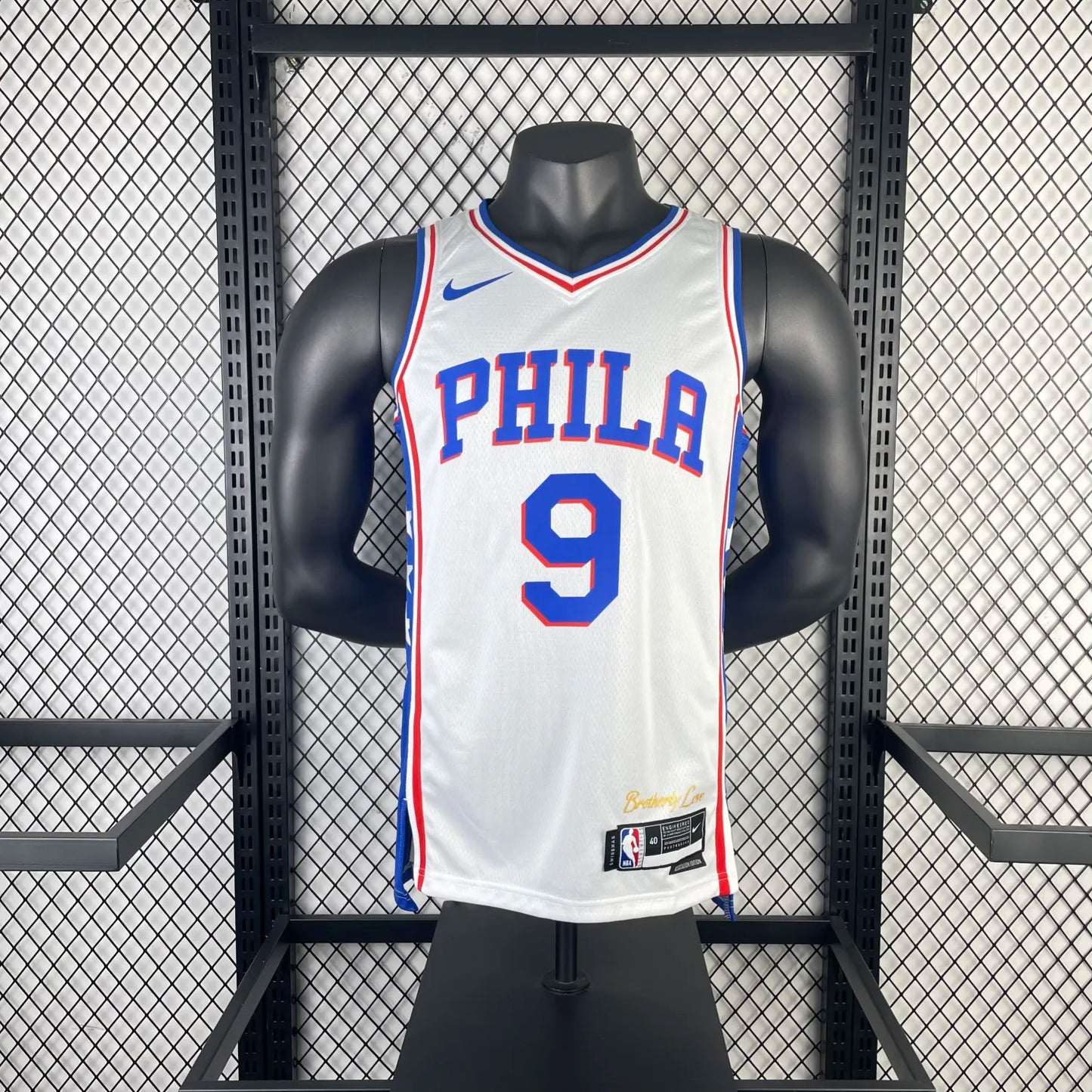 2023 76ers Home 9# OUBRE JR. NBA Jersey