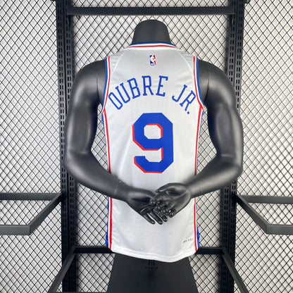 2023 76ers Home 9# OUBRE JR. NBA Jersey