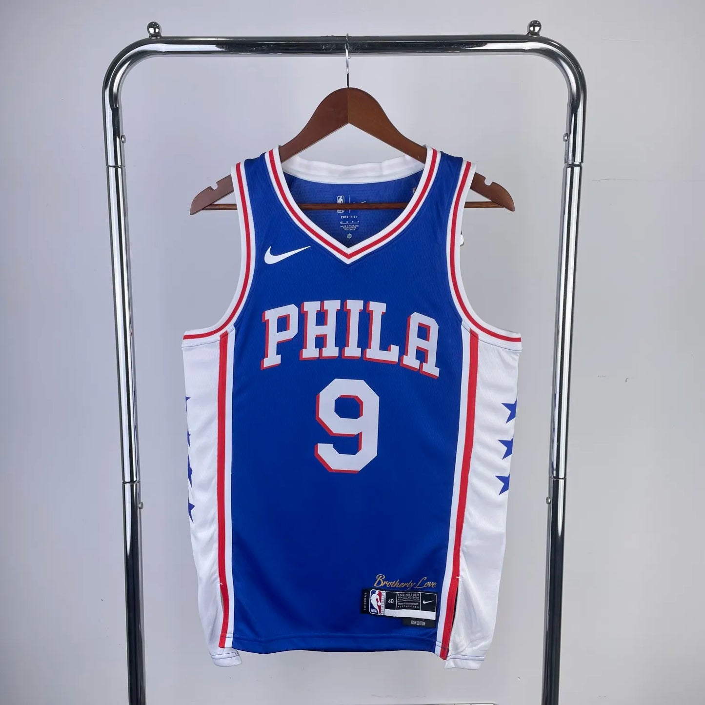 2023 76ers Away 9# OUBRE JR. NBA Jersey