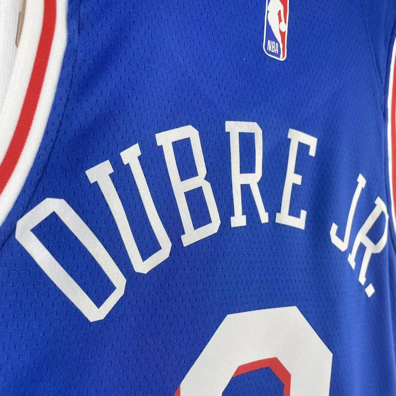 2023 76ers Away 9# OUBRE JR. NBA Jersey