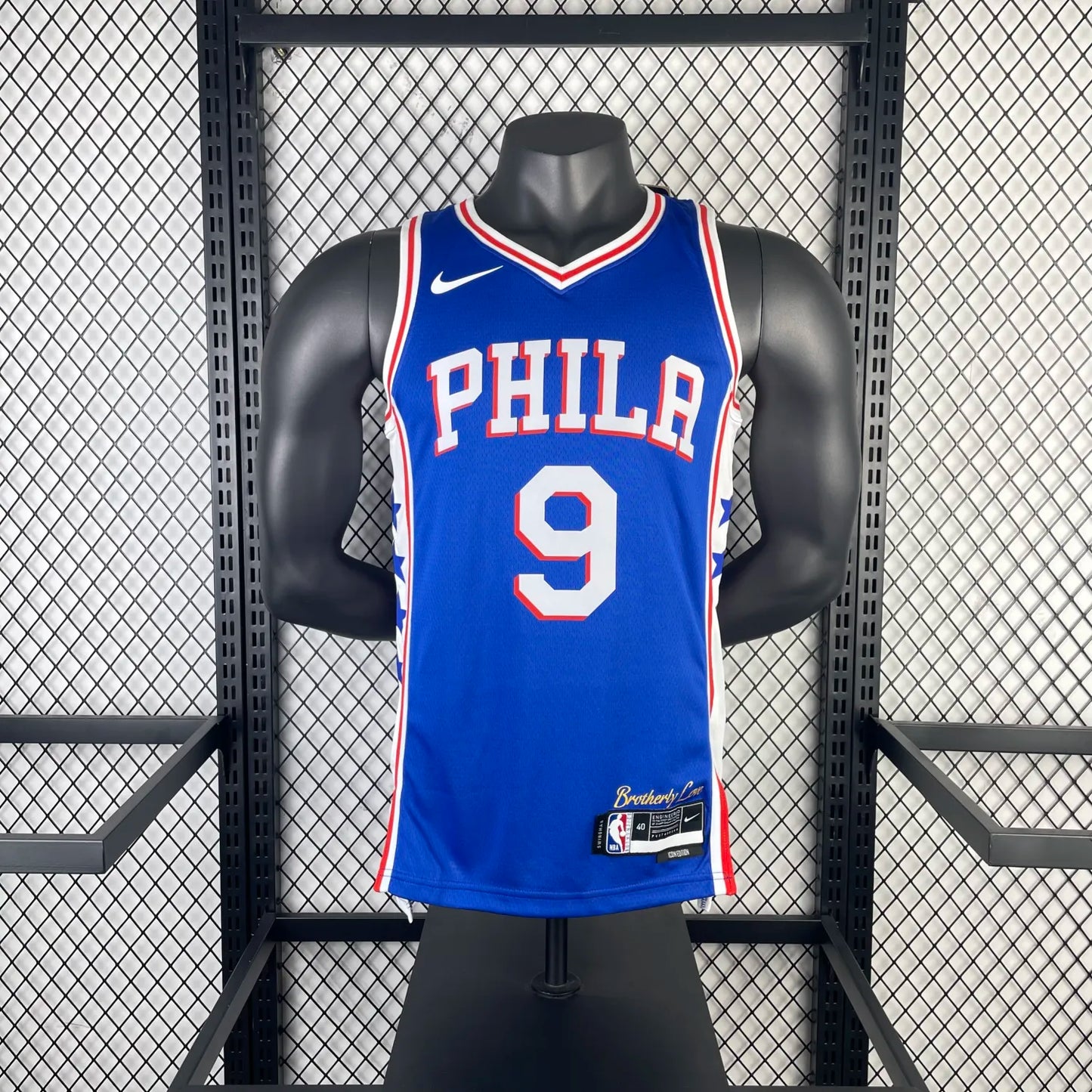 2023 76ers Away 9# OUBRE JR. NBA Jersey