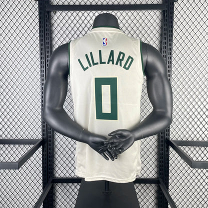 2019 Bucks White NBA Jersey