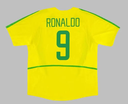 2002 Brazil Home Retro Jersey