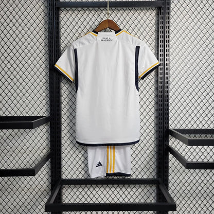 23-24 Real Madrid Home Kids Kit