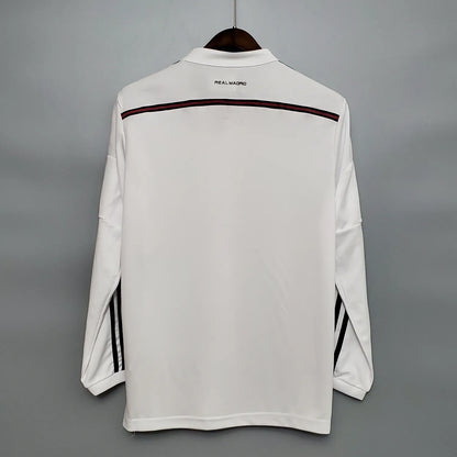 14-15 Real Madrid Home Long Sleeve Retro Jersey