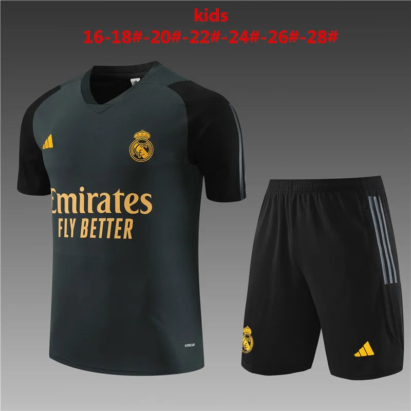 23-24 Real Madrid Short Sleeve Training Suit