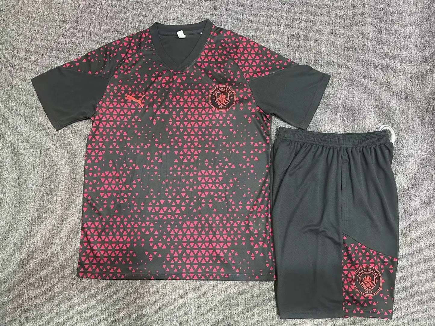 23-24 Manchester City Short Sleeve Training Suit