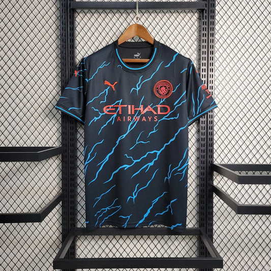 23-24 Manchester City Third Fans Jersey