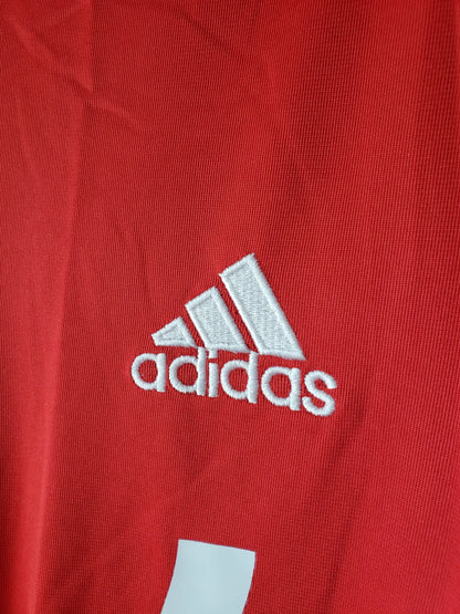 2012 Real Madrid Red Long Sleeve Retro Jersey