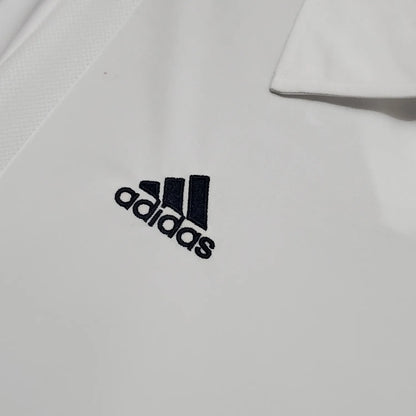 2002 Real Madrid Home Long Sleeve Retro Jersey