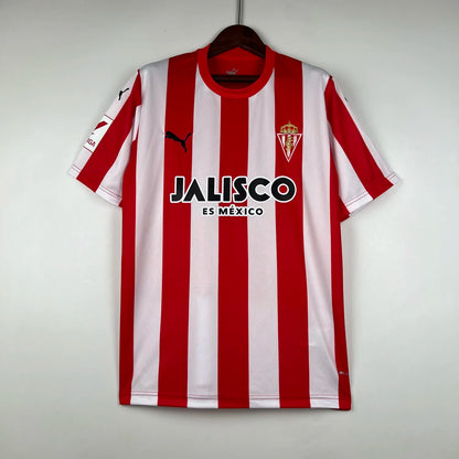 23-24 Sporting Gijon Home Fans Jersey