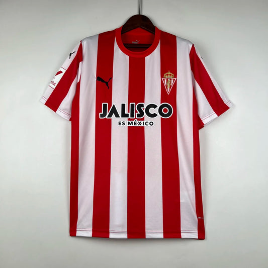23-24 Sporting Gijon Home Fans Jersey